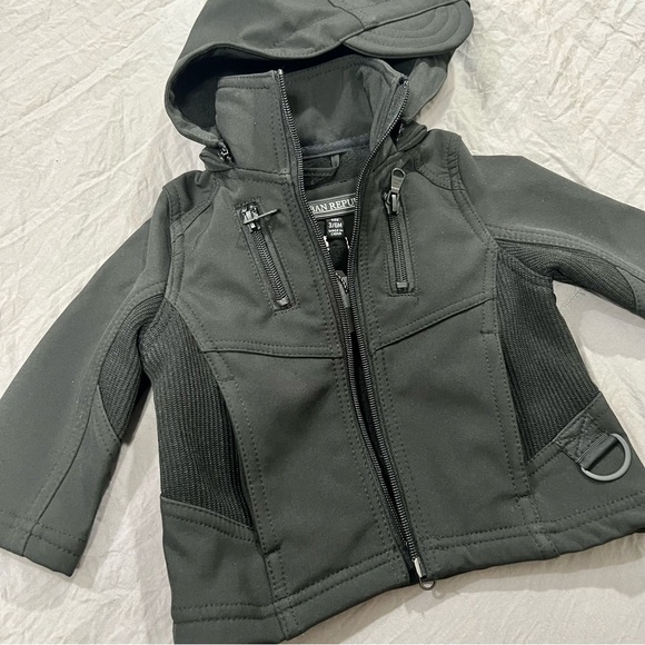 NWT Urban Republic Infant Hooded Jacket Black Sz 3/6 Months - Picture 10 of 11
